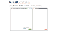 Desktop Screenshot of fuckbooklivecams.com